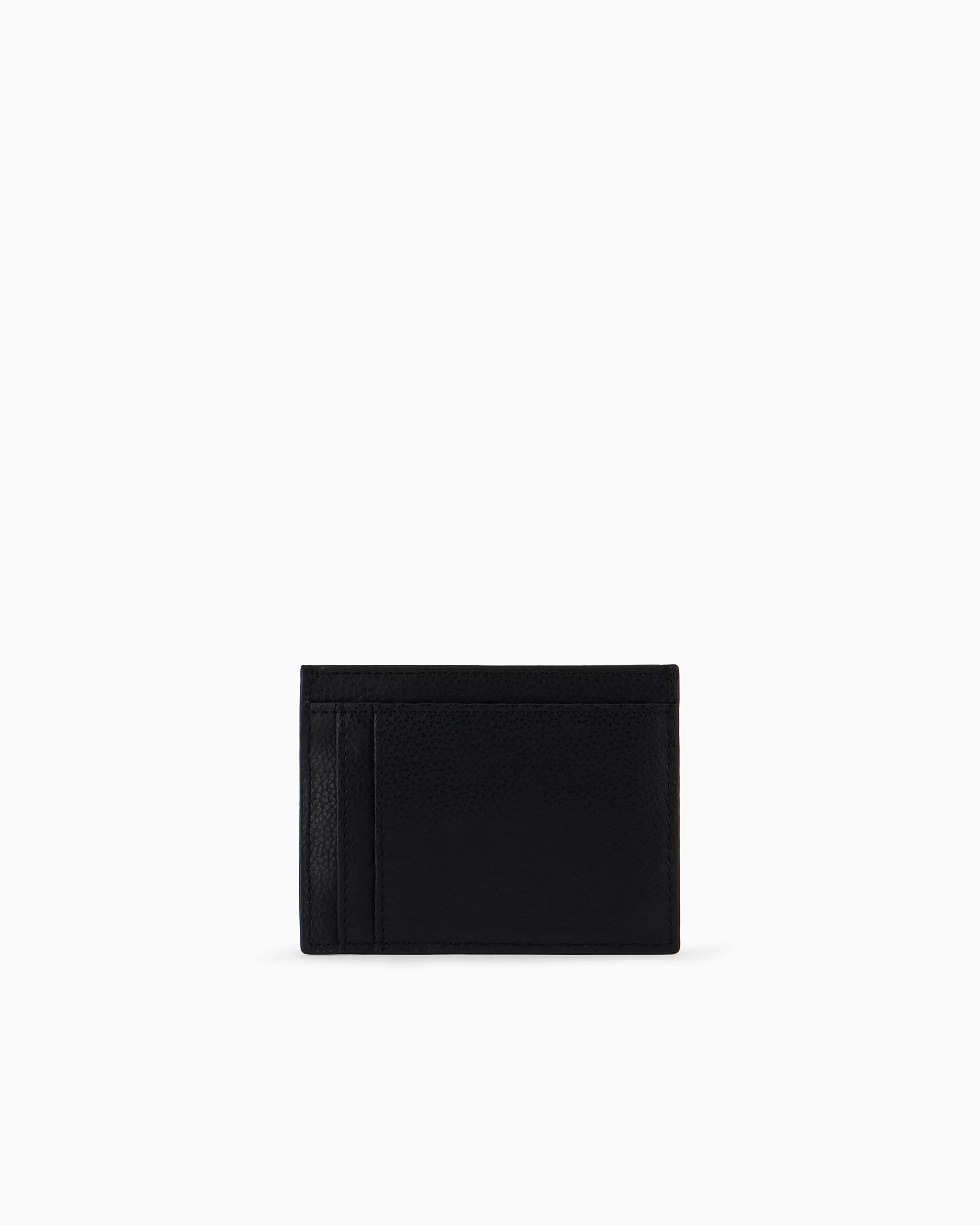 Armani Exchange ASV recycled material embossed logo card holder* Shoes And Accessories