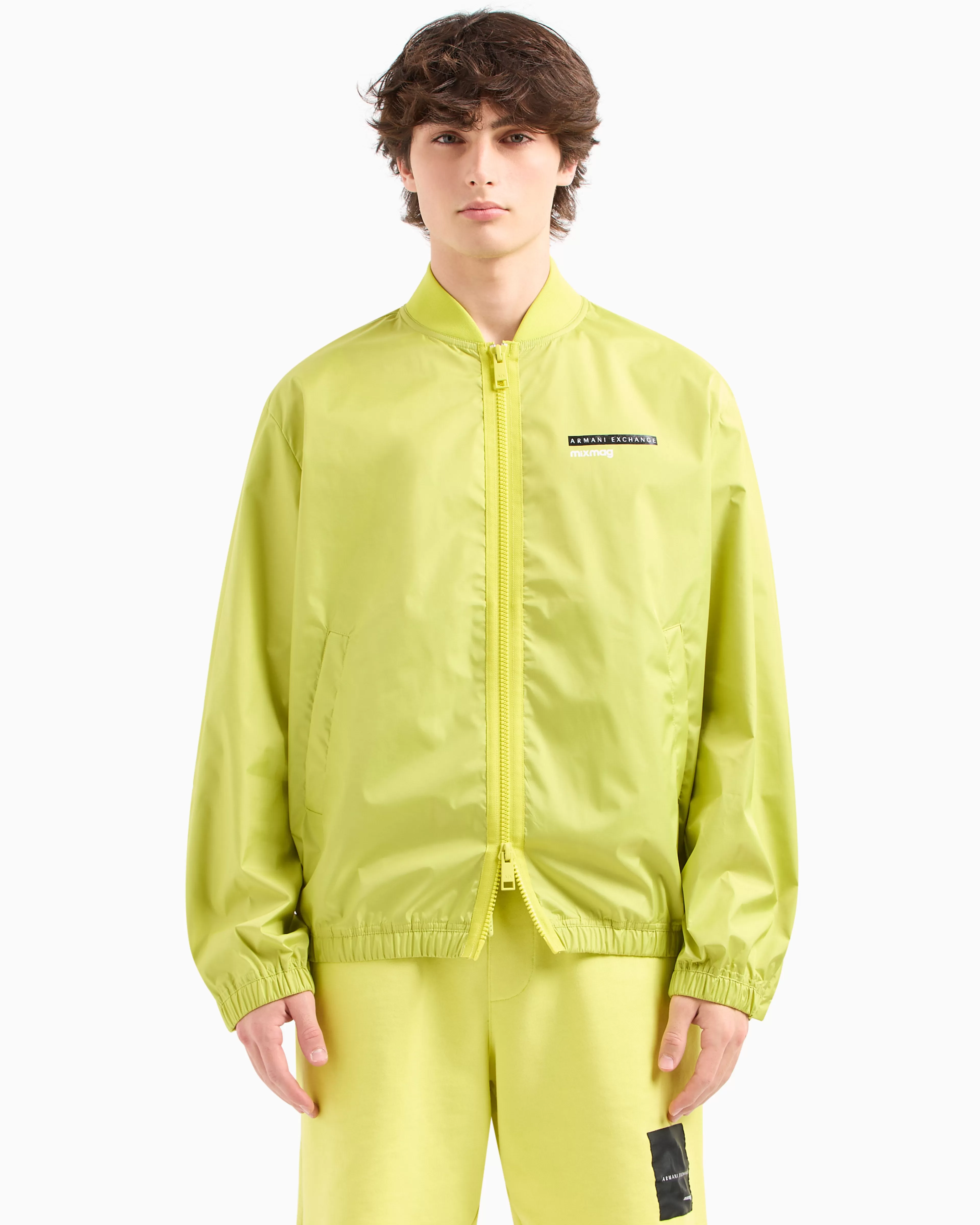 Armani Exchange Blouson in coated fabric* Shirts And Tops