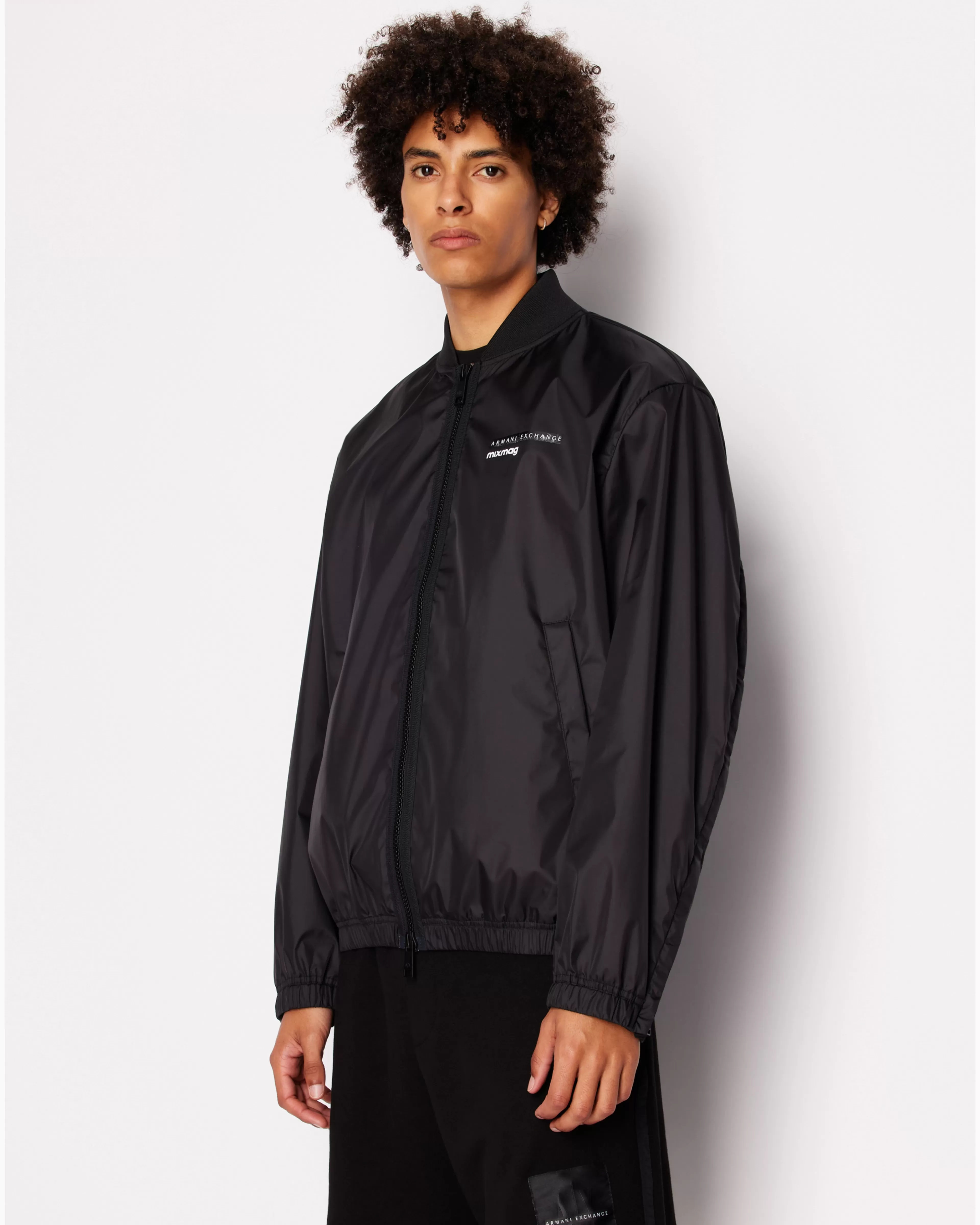 Armani Exchange Blouson in coated fabric* Shirts And Tops