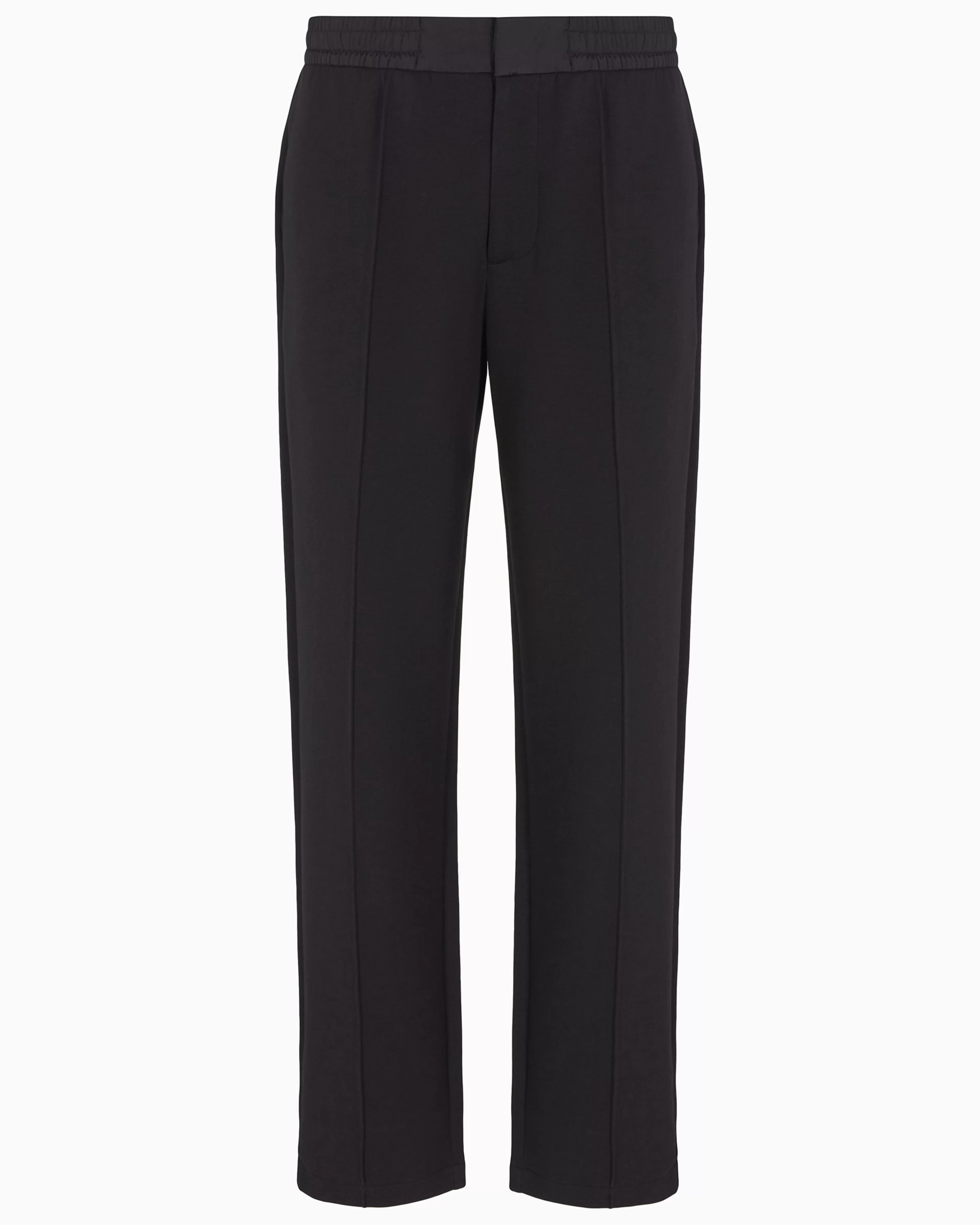 Armani Exchange Bonded cotton oversized trousers with visible stitching* Matching Sets | Trousers And Shorts