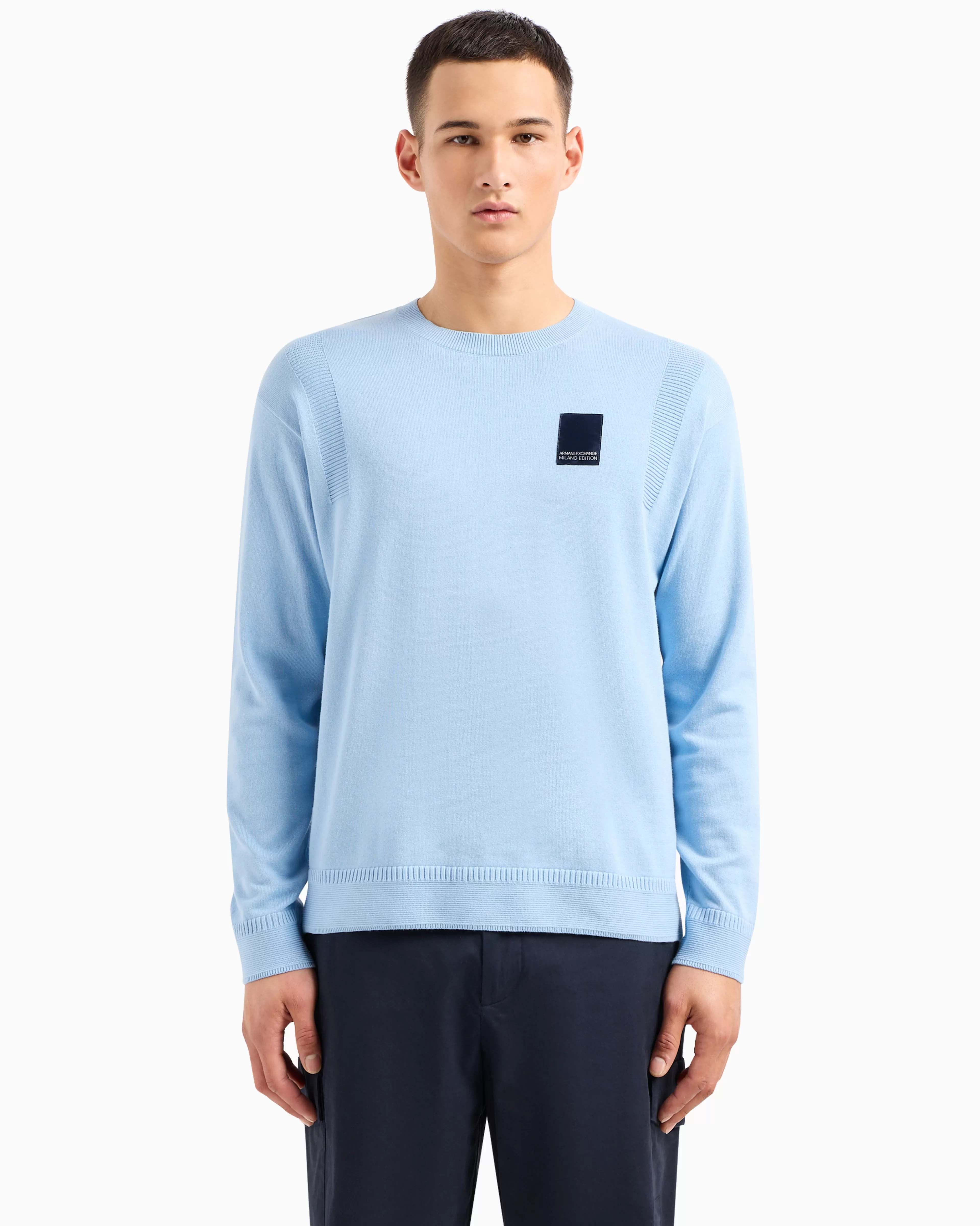 Armani Exchange Boucle crew neck sweater* Shirts And Tops