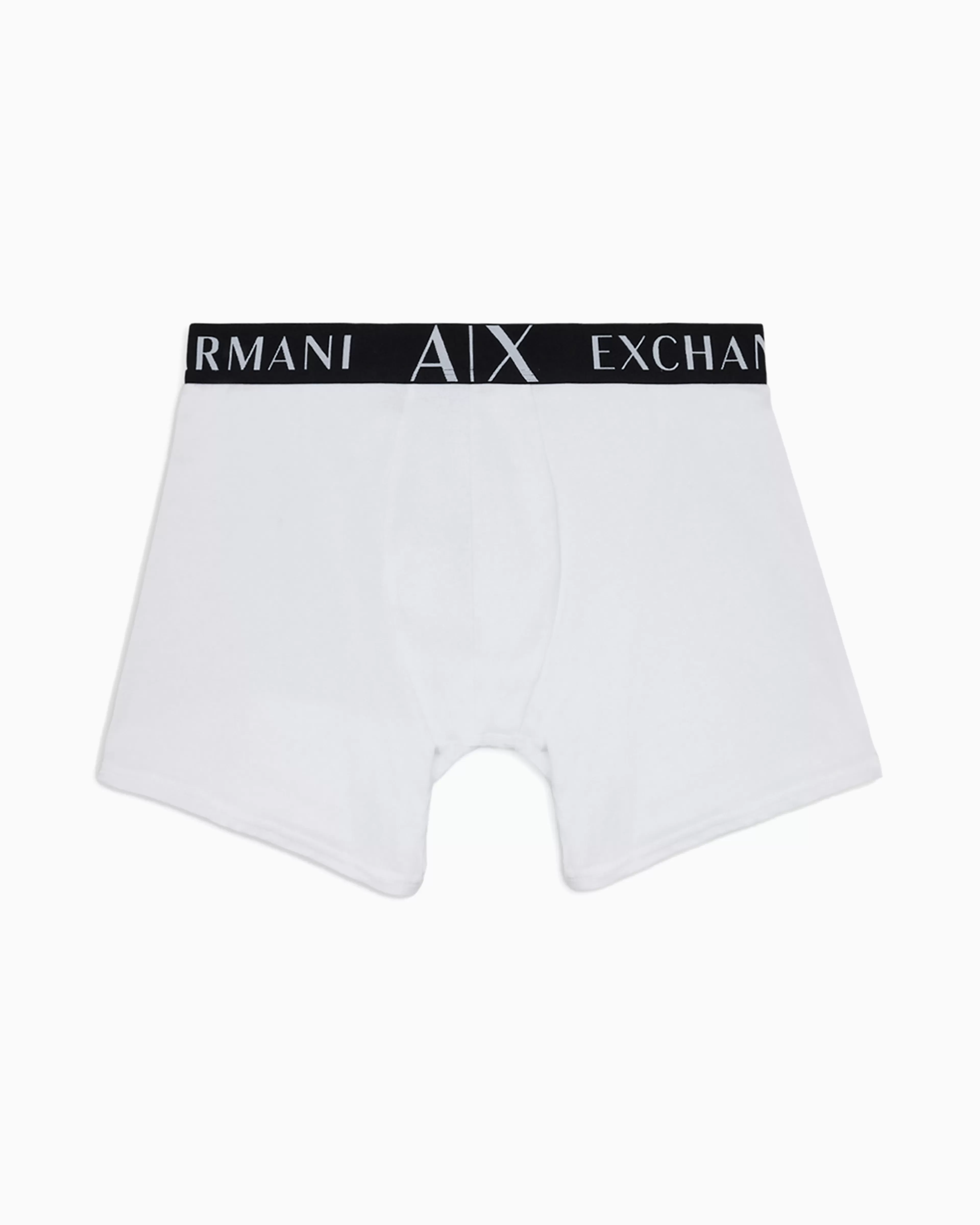 Armani Exchange Boxer shorts in stretch fabric with maxi logo* Essentials | Intimates And Loungewear