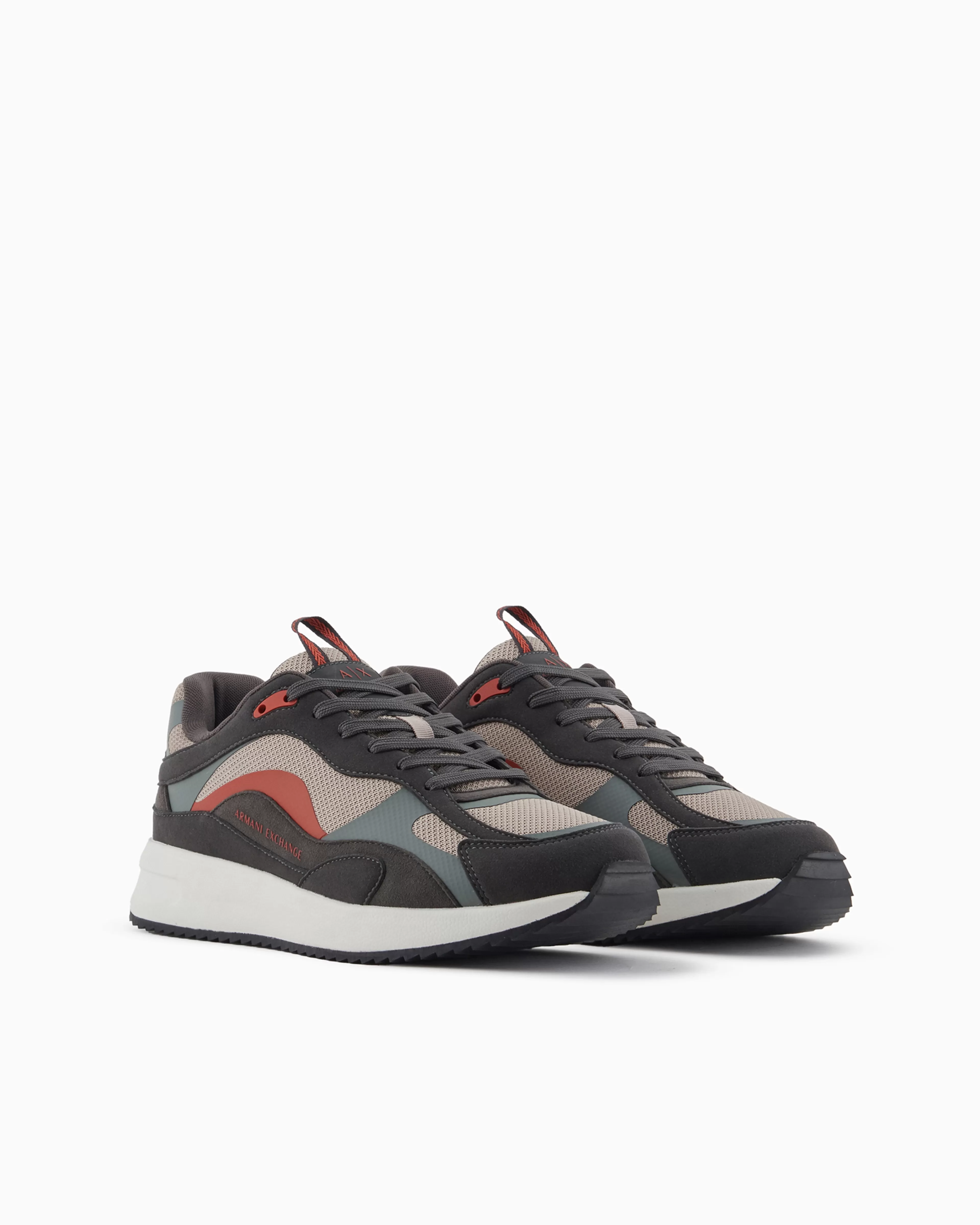 Armani Exchange Chunky sneakers with contrasting color inserts* Shoes
