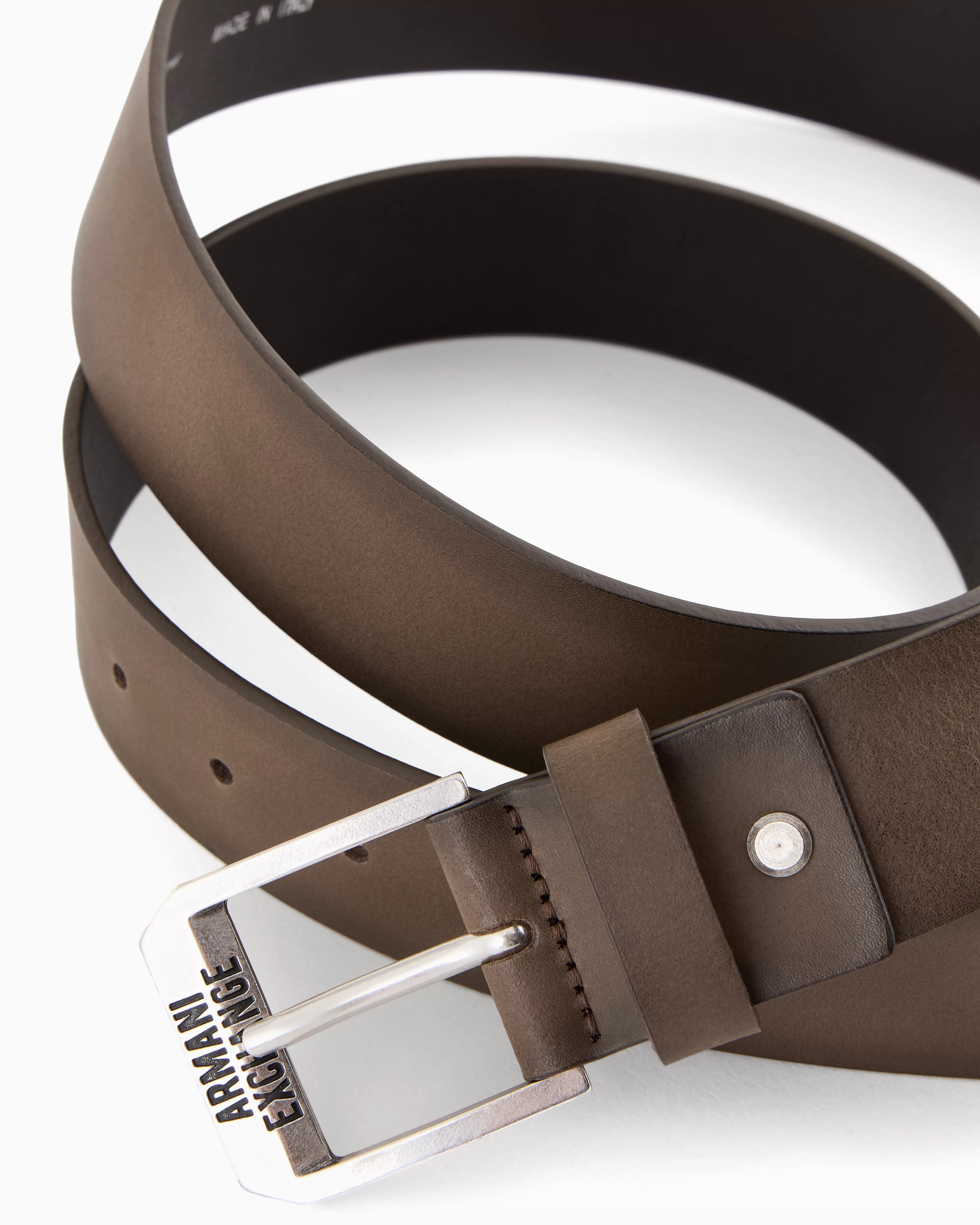 Armani Exchange Coated leather belt* Belts