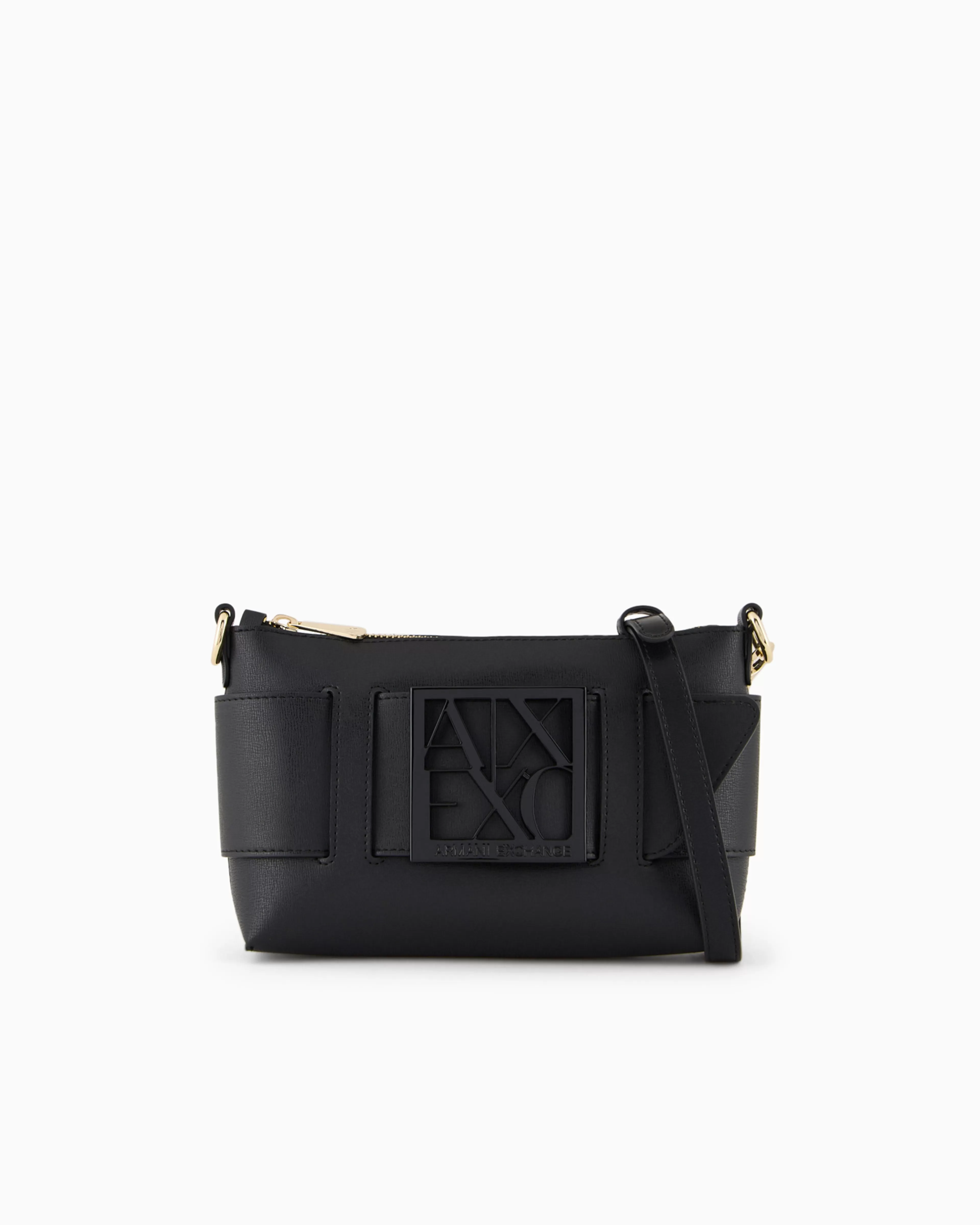 Armani Exchange Color block shoulder bag with maxi logo* Essentials | Bags