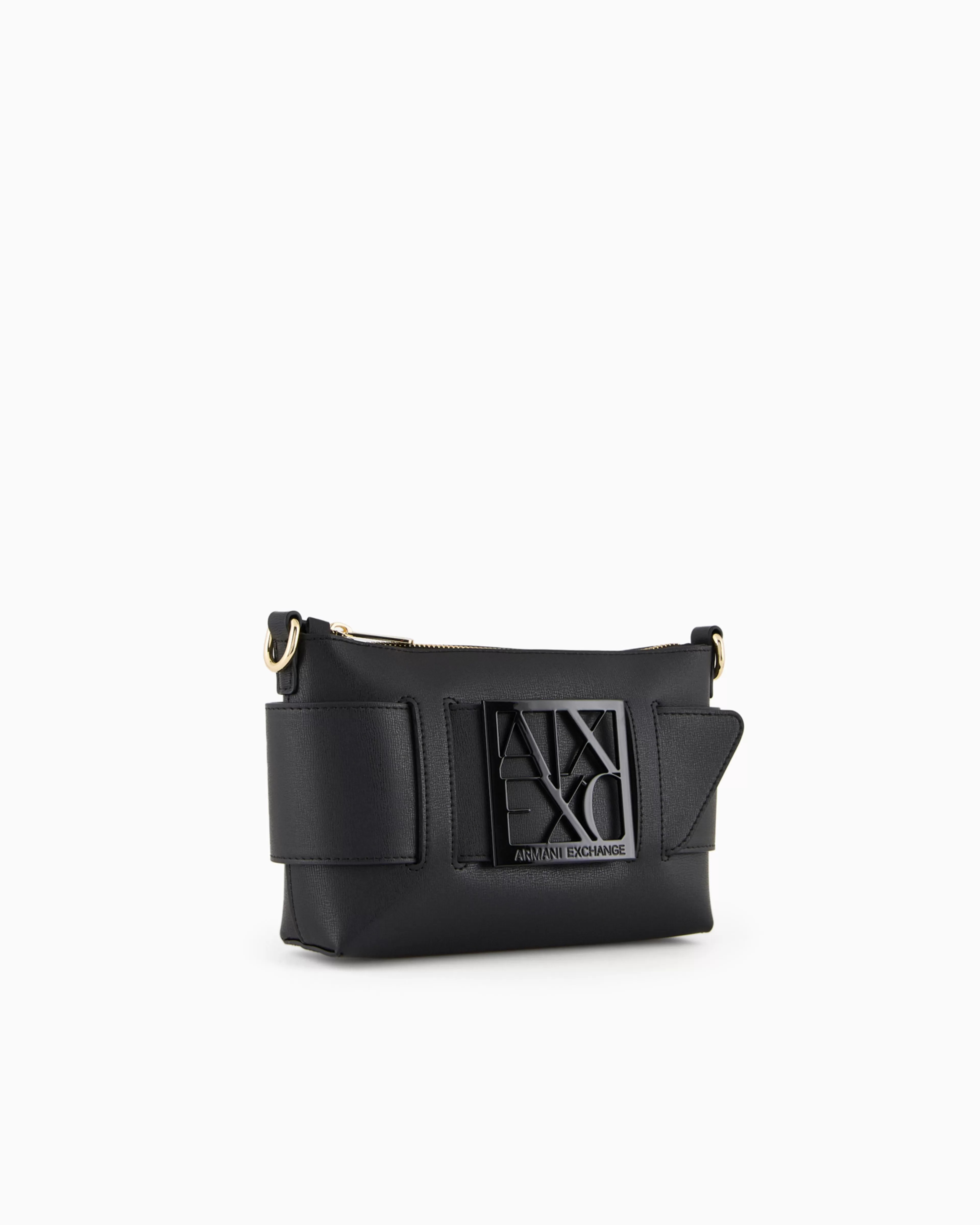 Armani Exchange Color block shoulder bag with maxi logo* Essentials | Bags