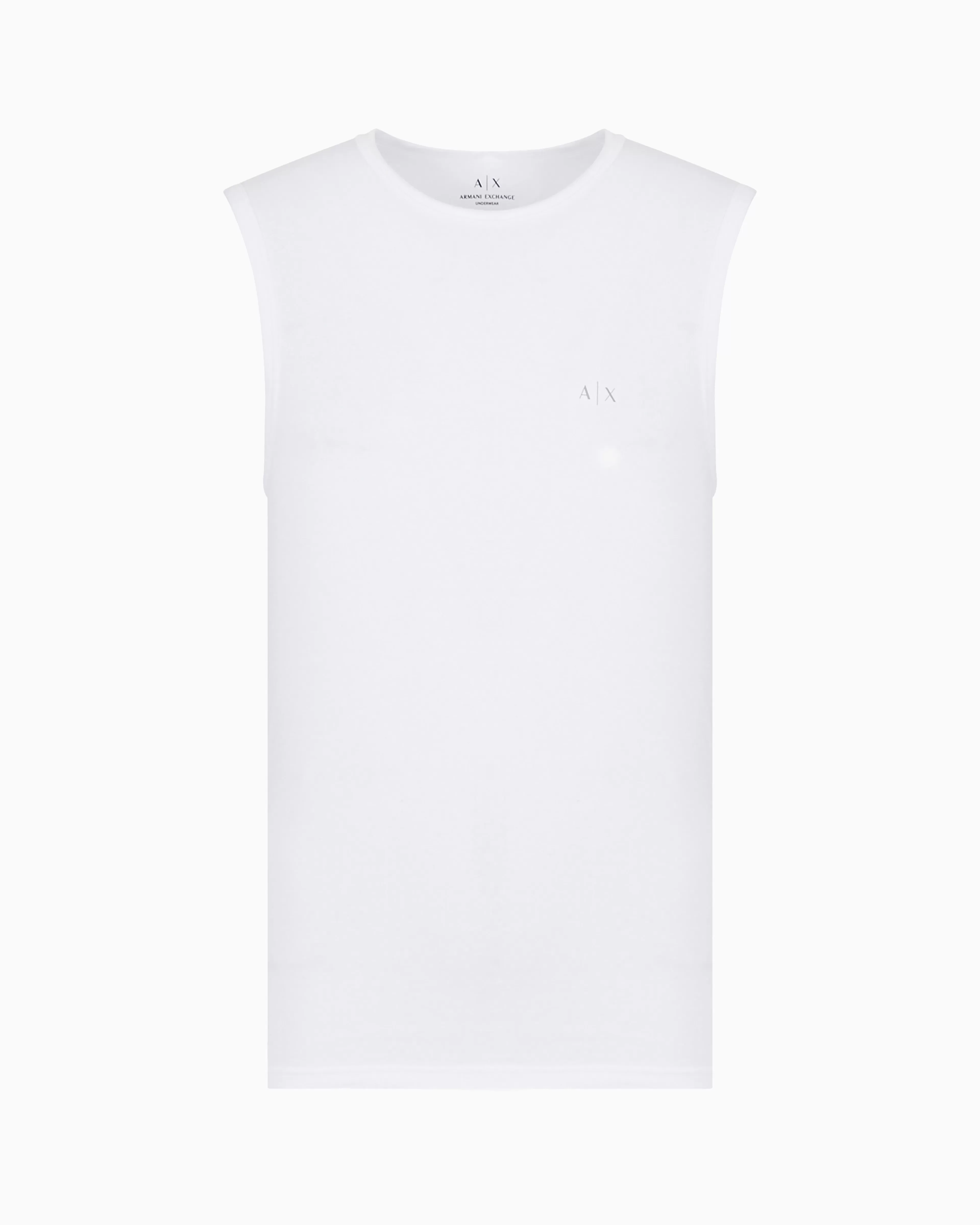 Armani Exchange Cotton jersey tank top with logo* Essentials | Intimates And Loungewear