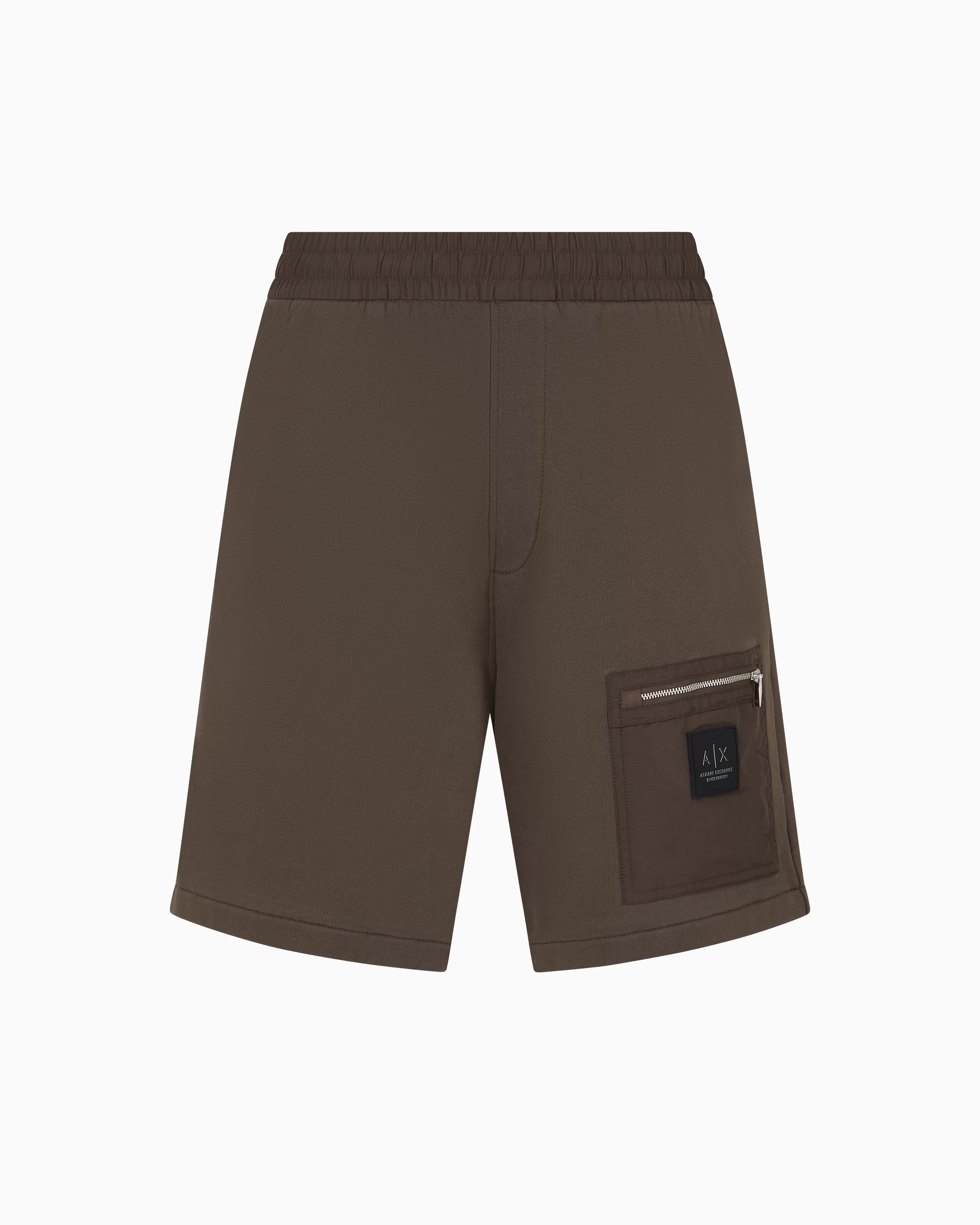 Armani Exchange French terry cotton Bermuda shorts with contrasting pocket* Matching Sets | Trousers And Shorts