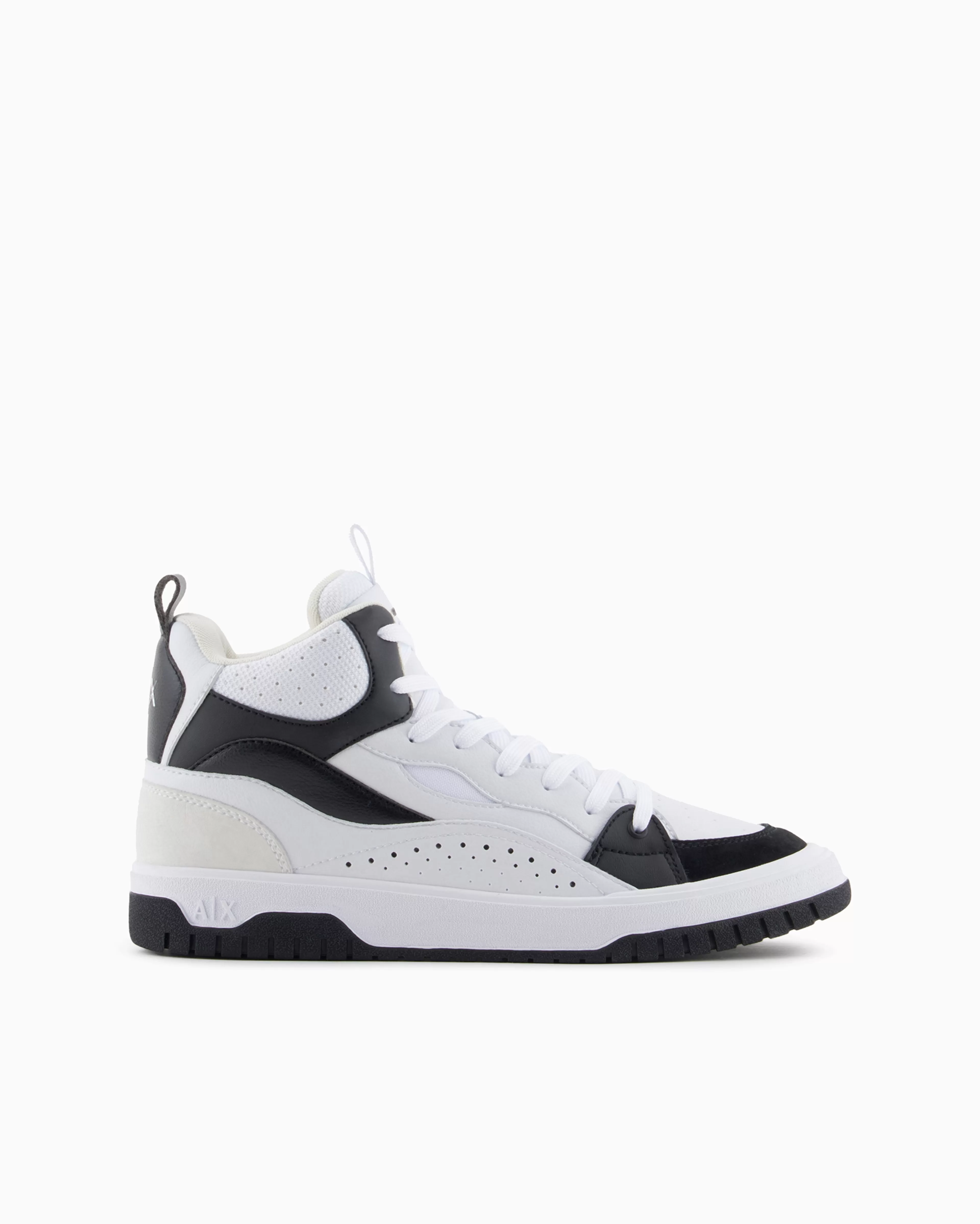 Armani Exchange High sneakers with contrasting color inserts* Shoes