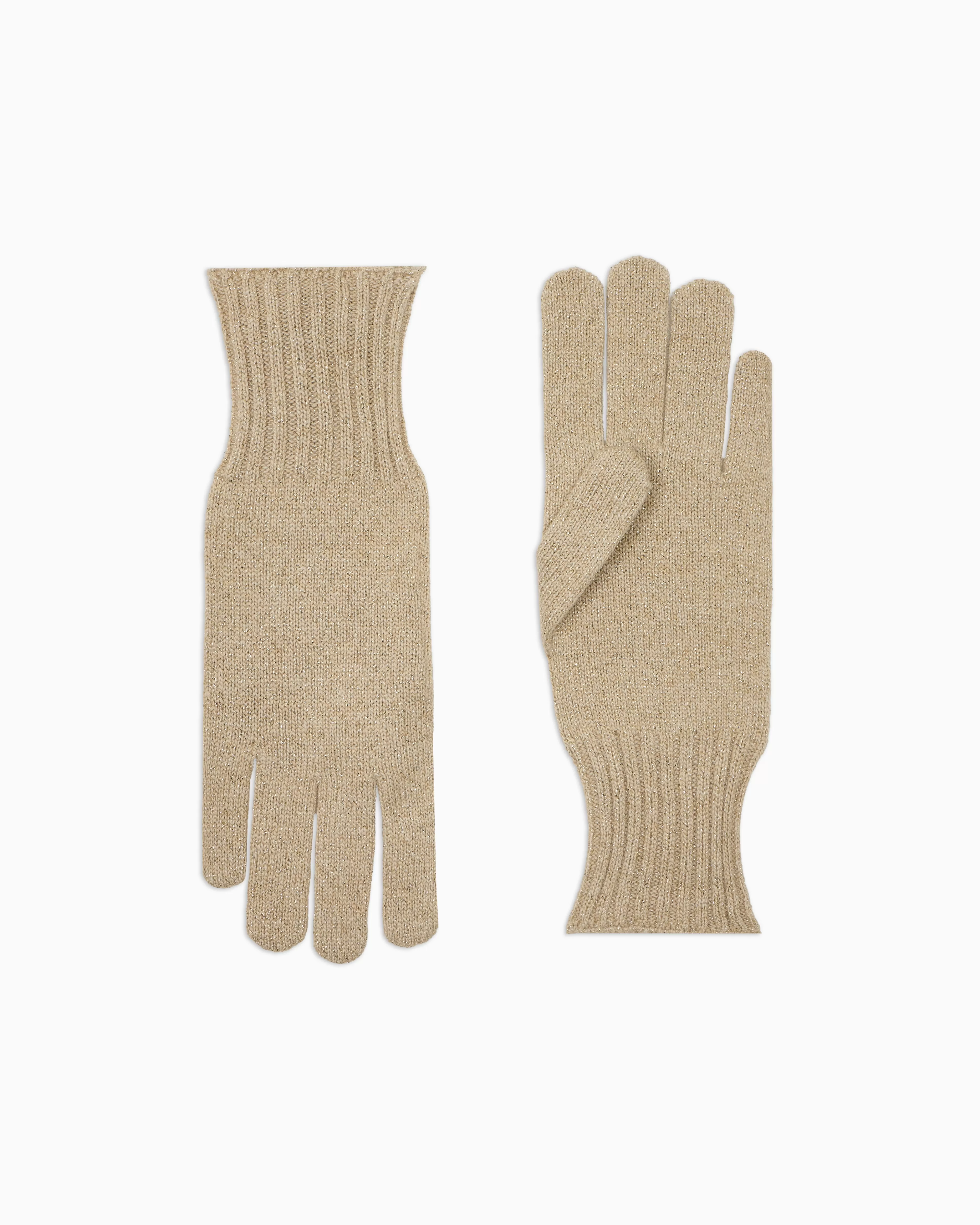 Armani Exchange Lurex yarn gloves* Hats And Gloves