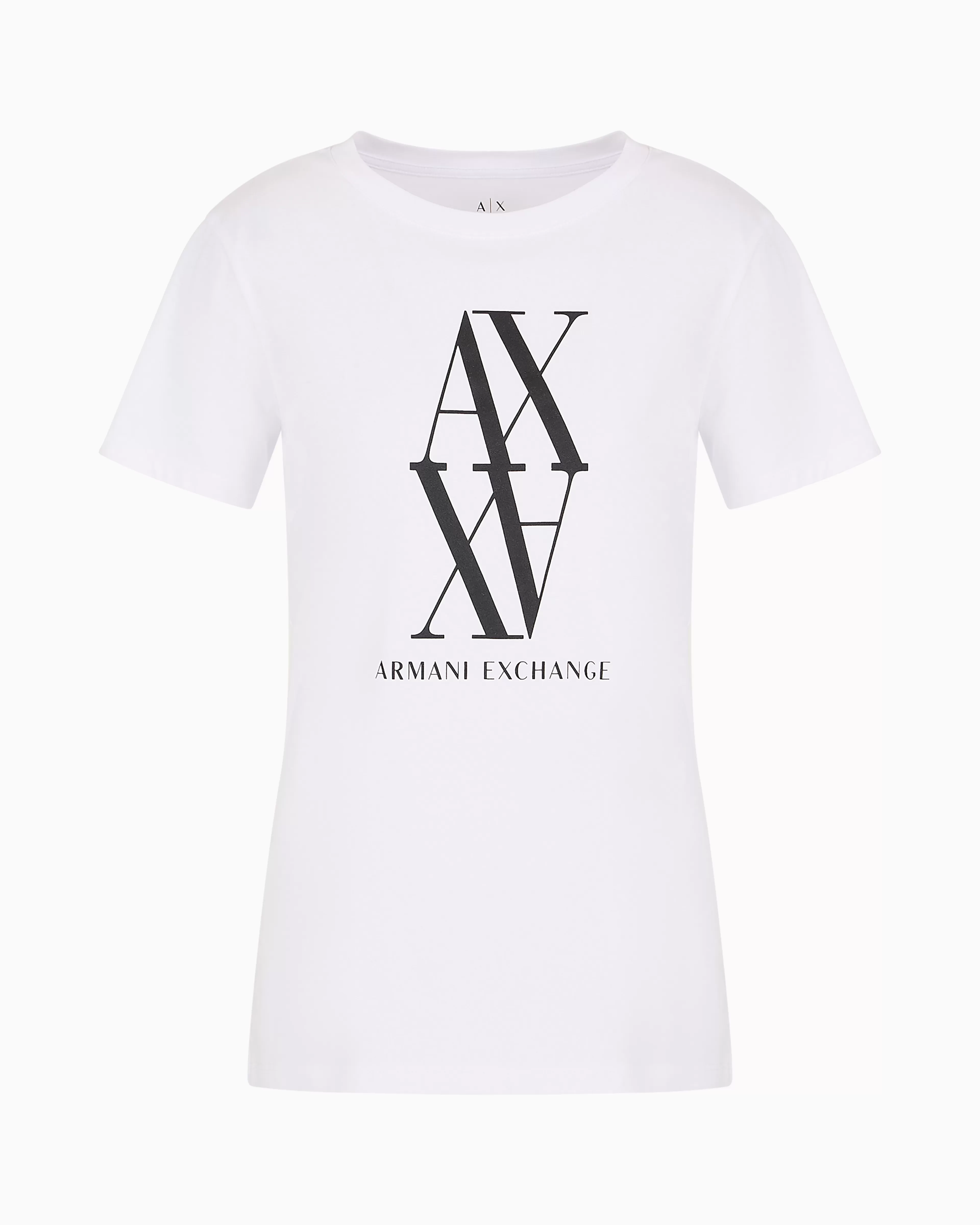 Armani Exchange Regular fit cotton jersey T-shirt with monogram* T-Shirts