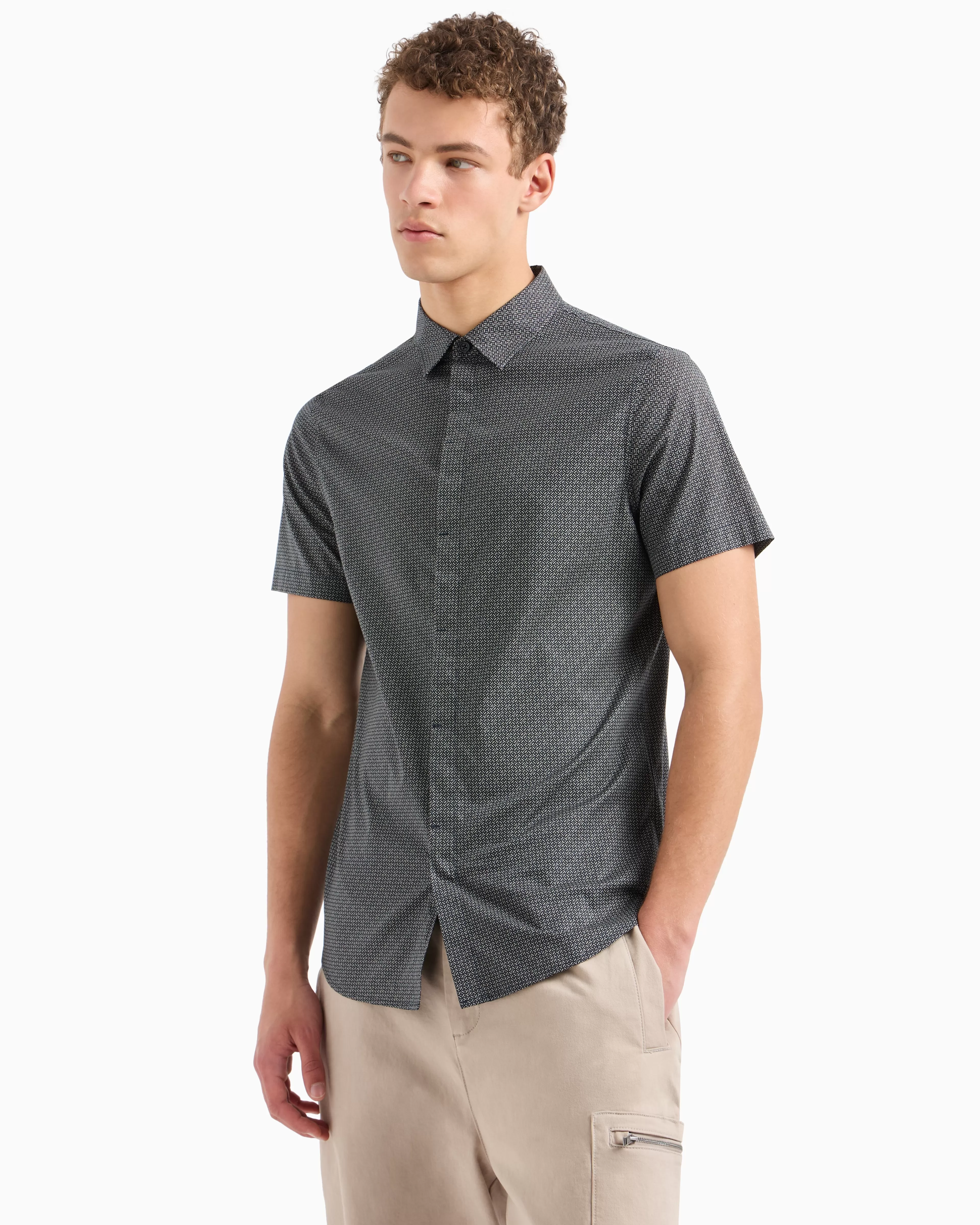 Armani Exchange Regular fit shirt with short sleeves* Shirts