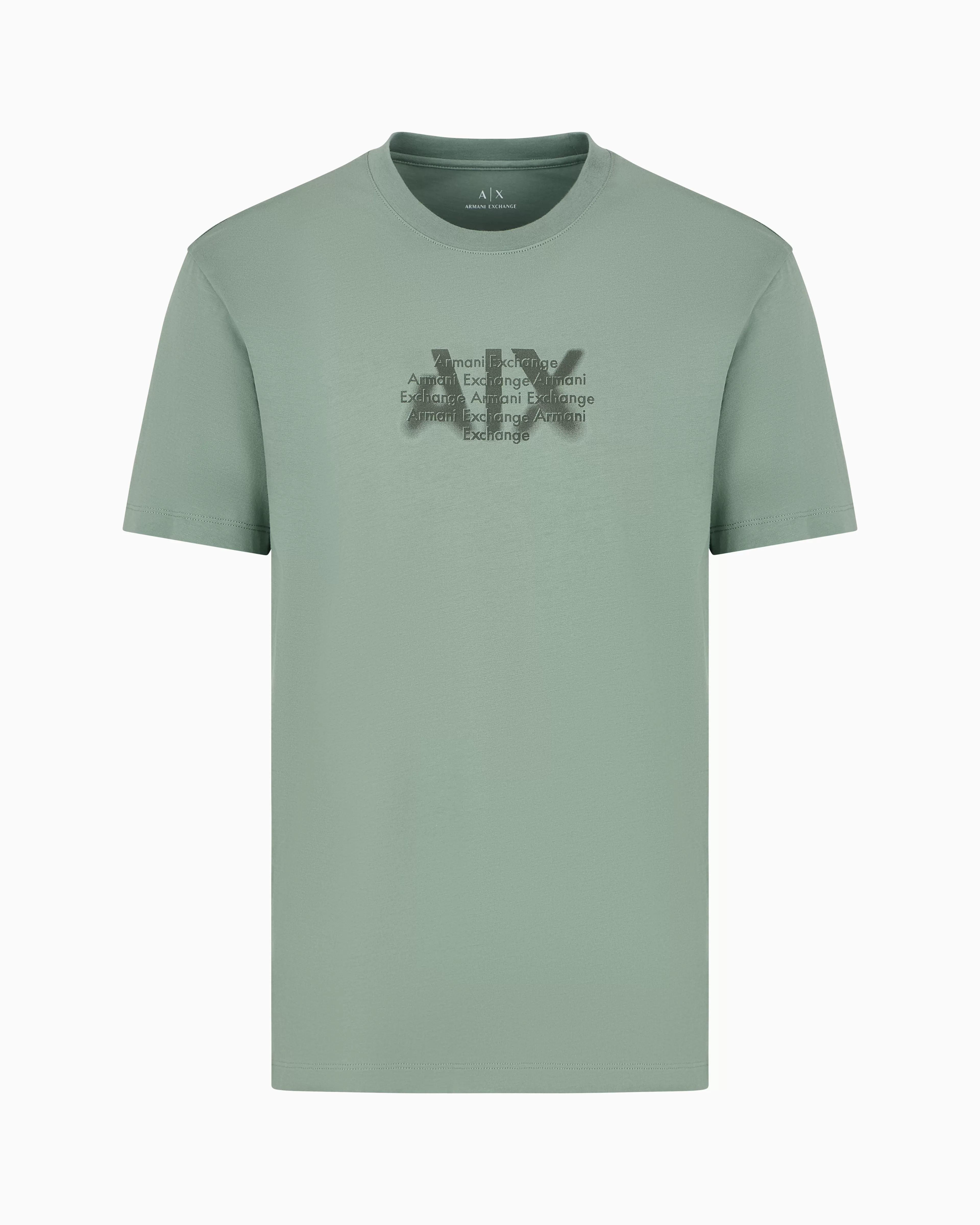 Armani Exchange Regular fit T-shirt with urban military logo in ASV cotton* T-Shirts