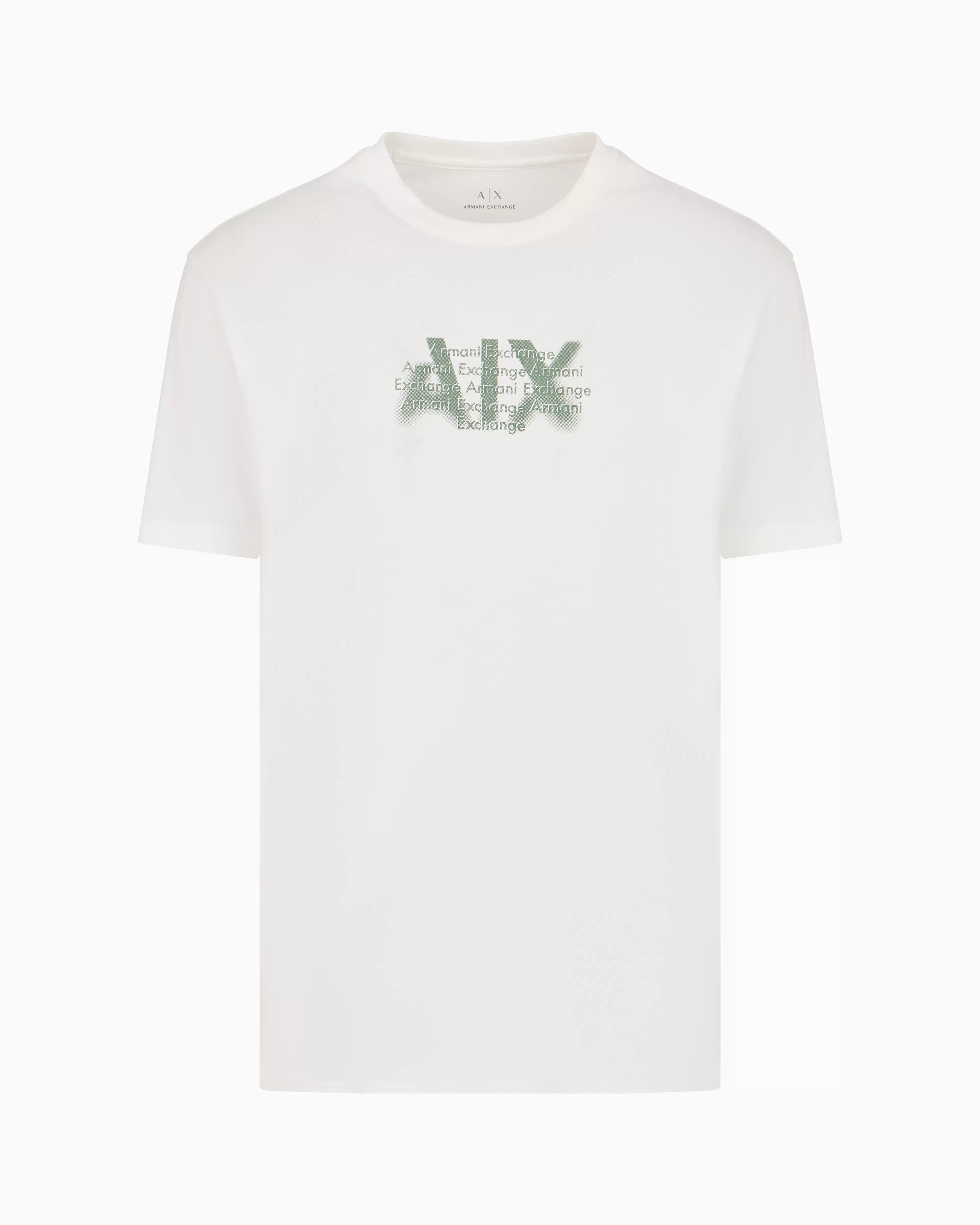 Armani Exchange Regular fit T-shirt with urban military logo in ASV cotton* T-Shirts