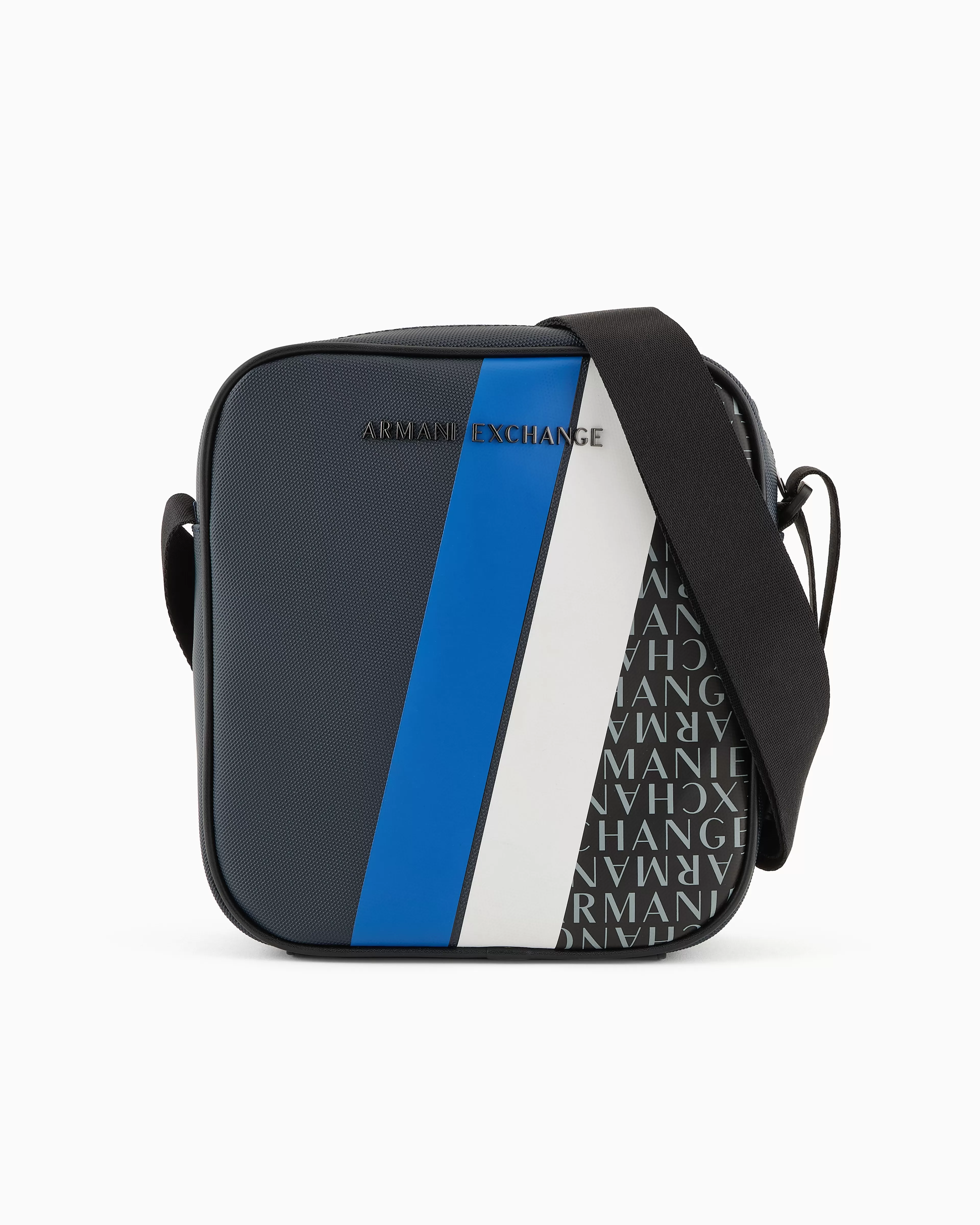 Armani Exchange Shoulder bag with colored bands and logo print* Essentials | Bags