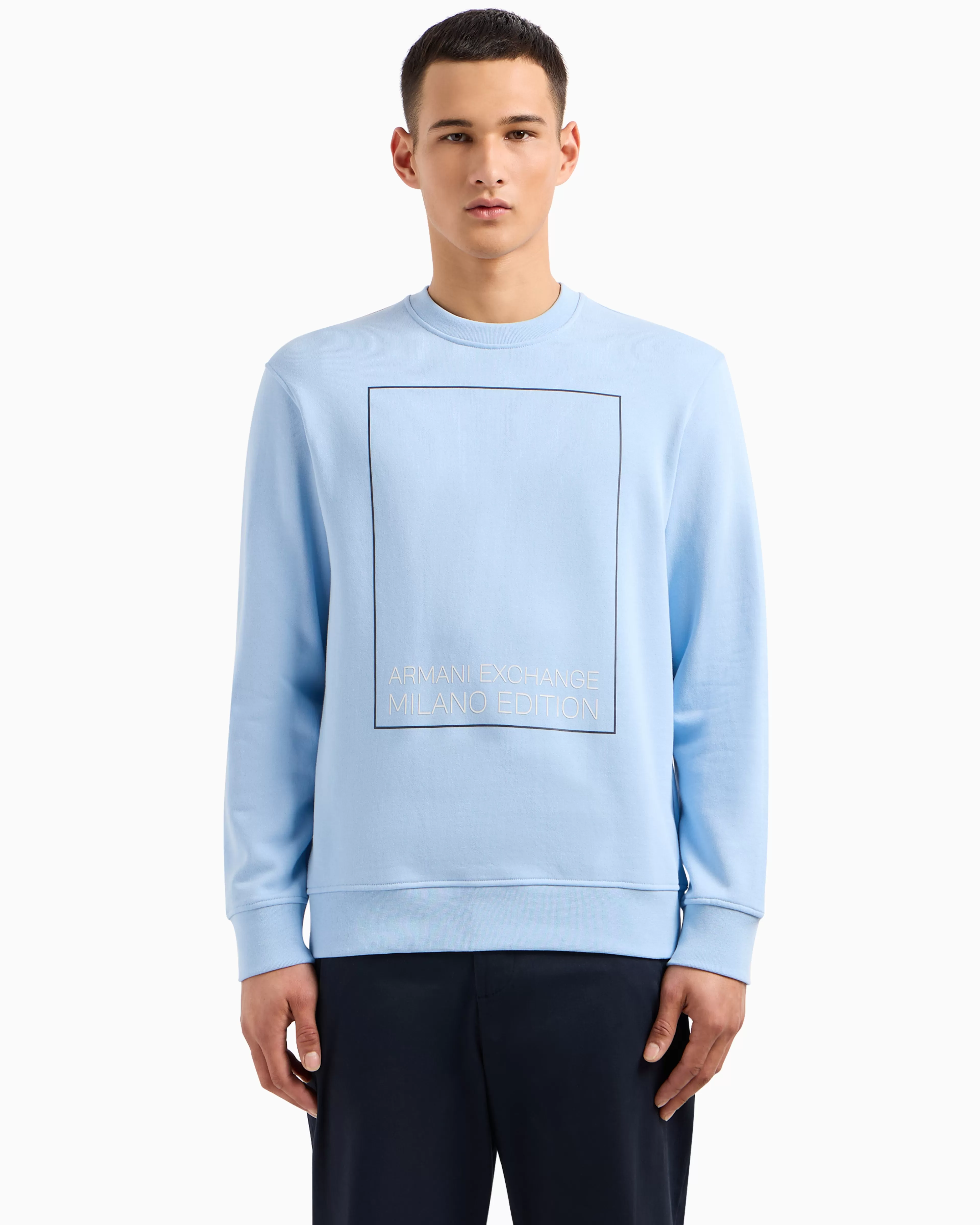 Armani Exchange Stretch fabric zip-up hoodie* Shirts And Tops