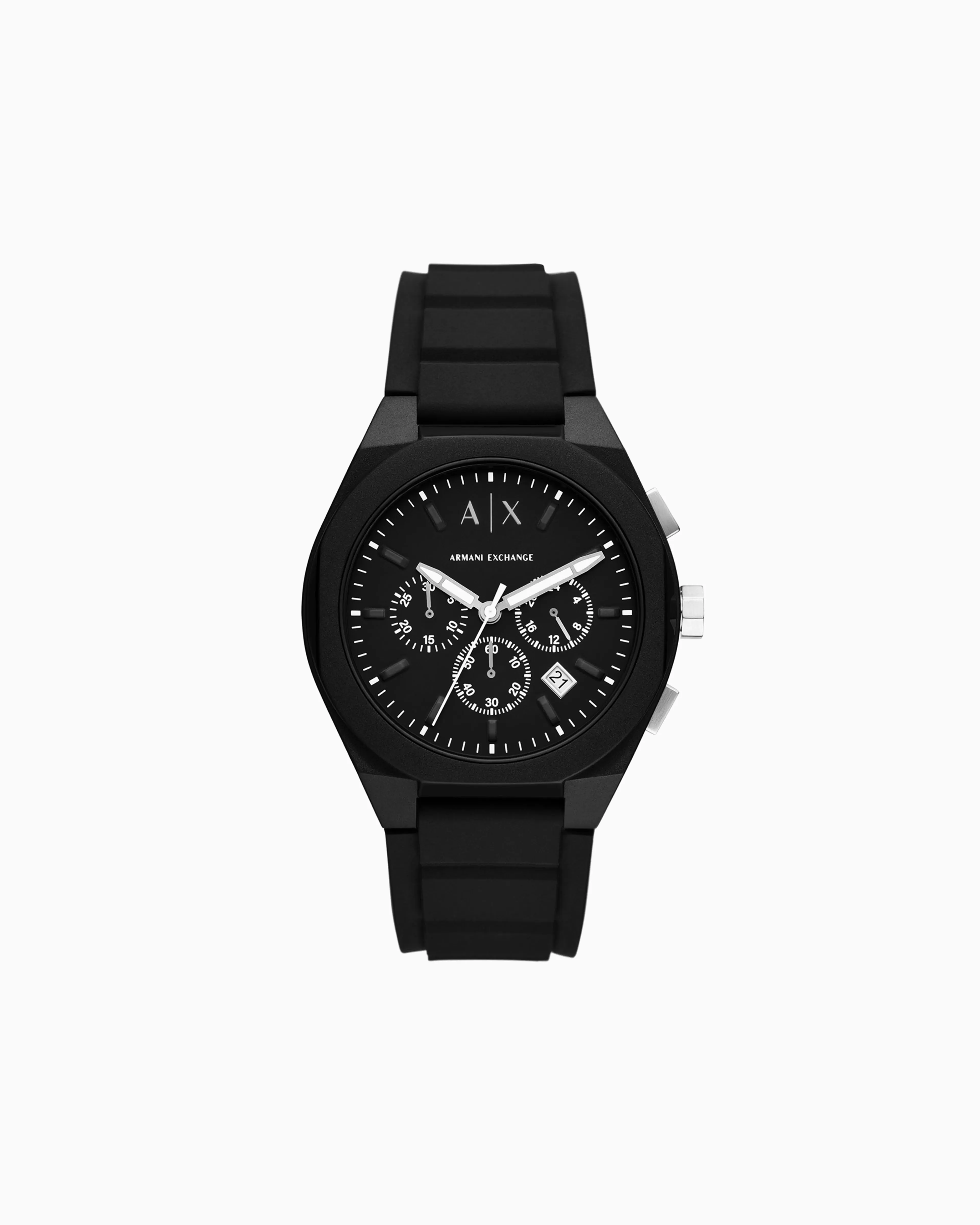 Armani Exchange Watch with silicone strap* Man