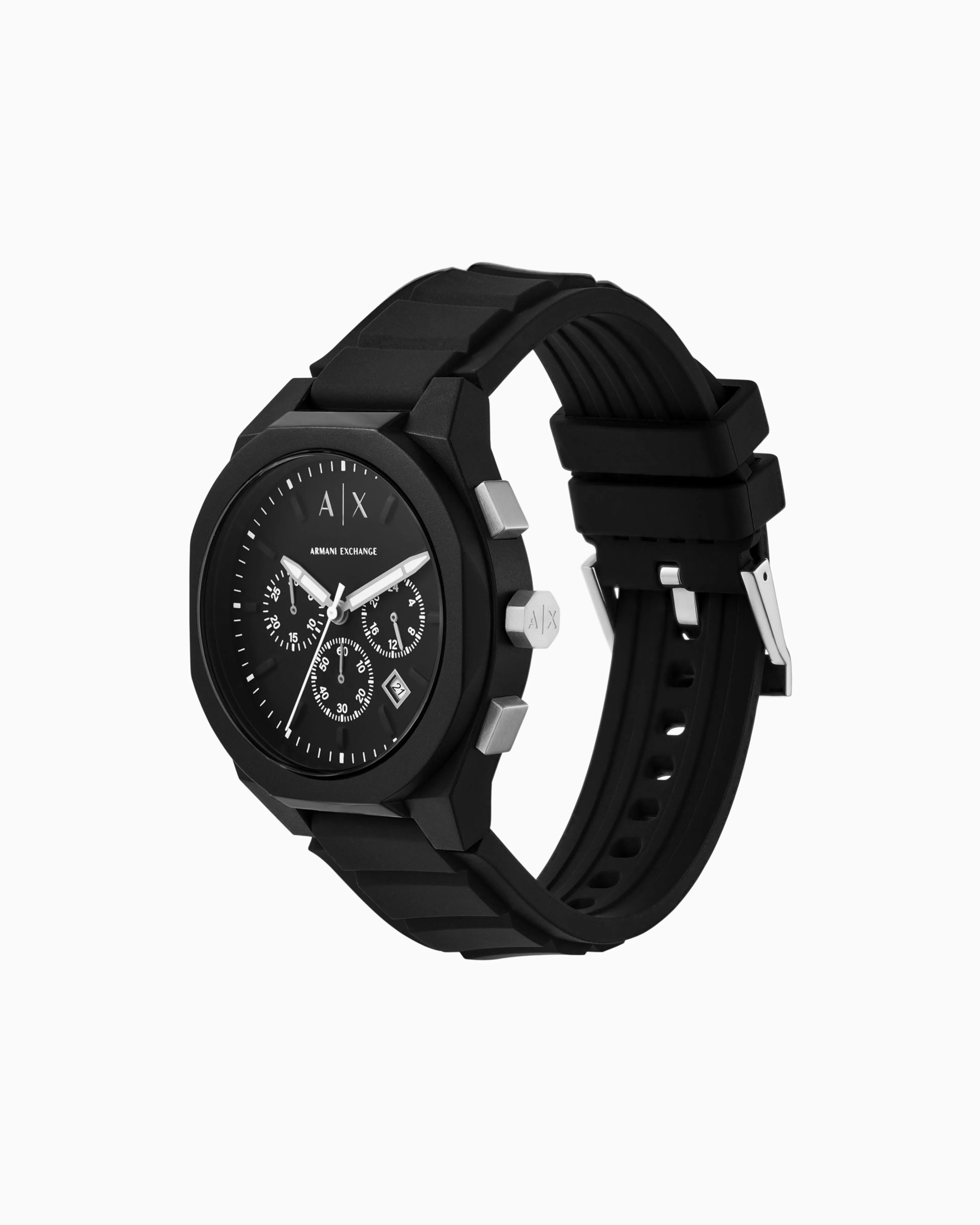 Armani Exchange Watch with silicone strap* Man